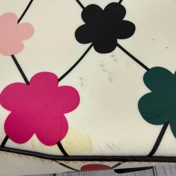 KATE SPADE Juno Grant Floral Tote Bag Purse - Picture 7 of 8